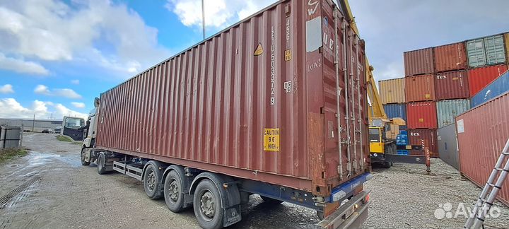 Контейнер морской 40 футов Новороссийск