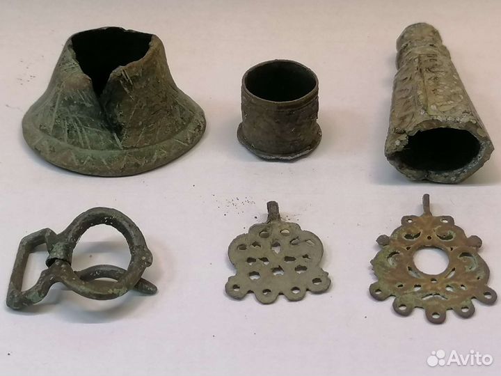 Старинные подвески и накладки