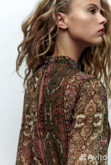 Платье zara с биркой оригинал