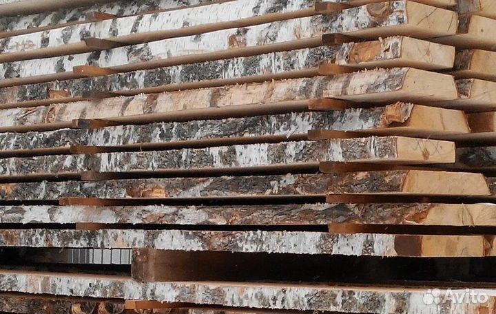 Колотые дрова.Доска берёзовая