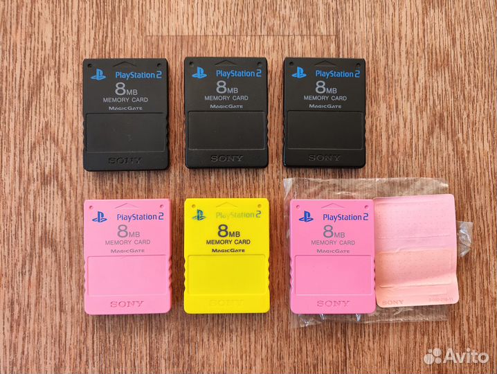 PS2 MagicGate Карты Памяти (Original) с freemcboot