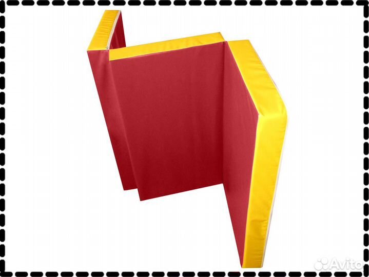 Мат гимнастический складной