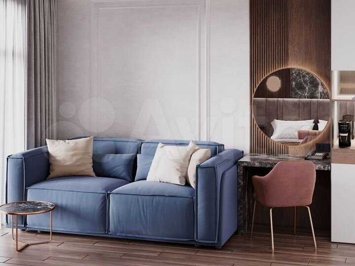 2-к. апартаменты, 56,2 м², 4/10 эт.