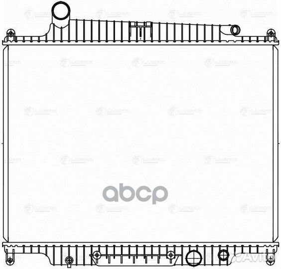 Радиатор охлаждения двигателя land rover range