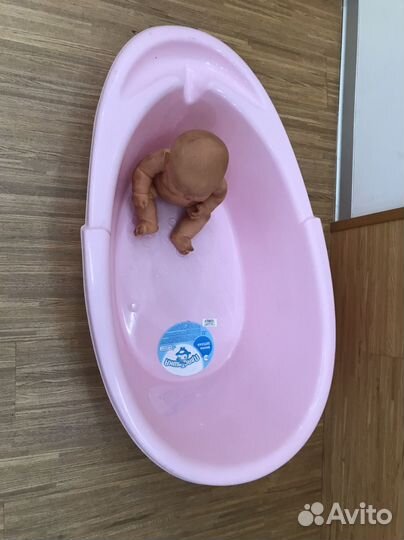 Ванночка для купания в подарок горку для купания