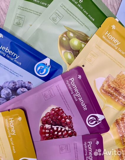 Корейские маски для лица