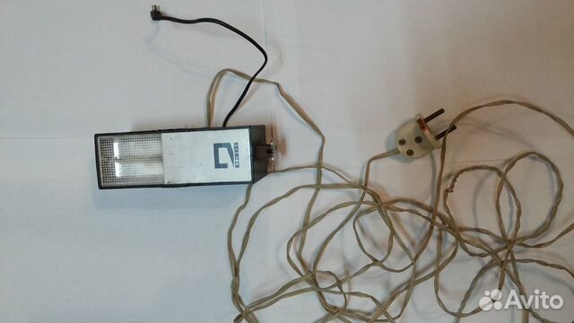 Старая советская фотовспышка сэф 2