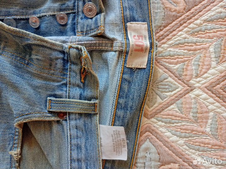 Джинсы Levi's 501 оригинал (32/34 размер)