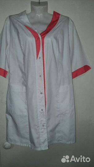 Медицинский халат женский 46-48р-р и шапочки