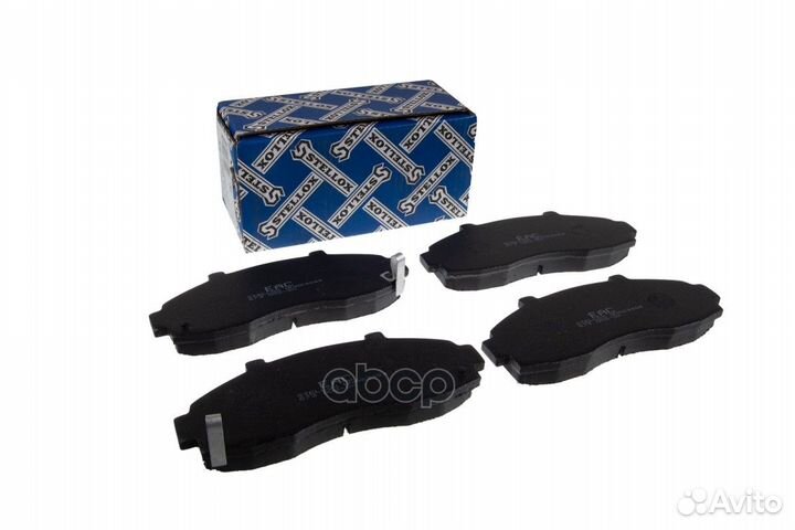 Колодки дисковые п. kia pregio 97-98 перед Stellox