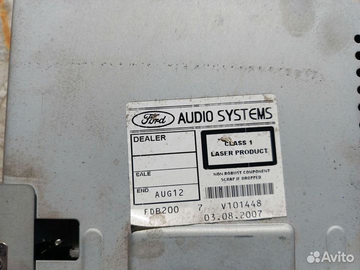 Магнитола штатная форд фьюжен