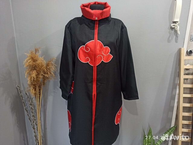 Плащ Акацуки аниме Наруто косплей