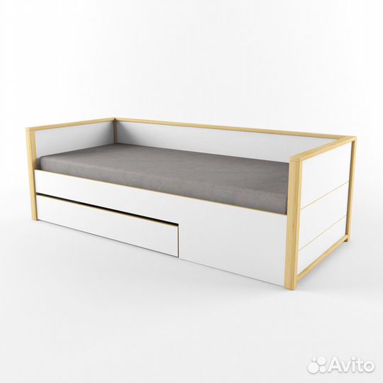 Кровать нижняя с фальшпанелью универсальная Робин