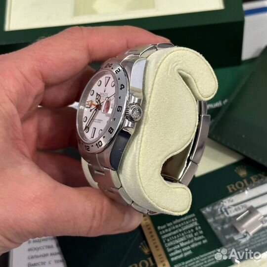 White Polar Rolex Explorer II Ref. 216570-0001