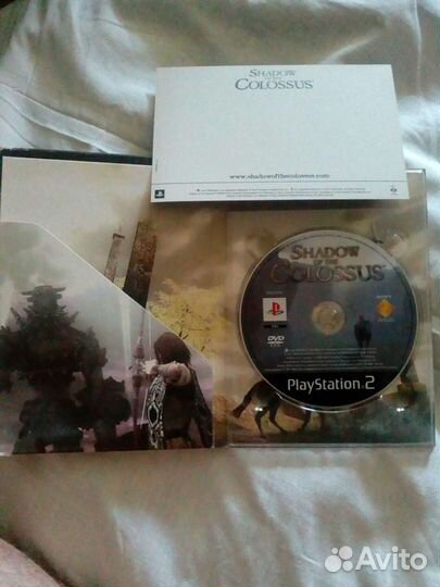 Диск Shadow of The Colossus для Sony PS2 лиц