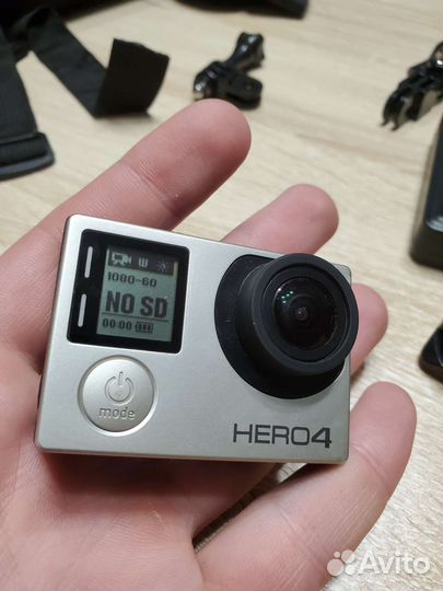 Экшн камера GoPro Hero 4 silver