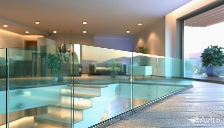 Ограждения из стекла на заказ