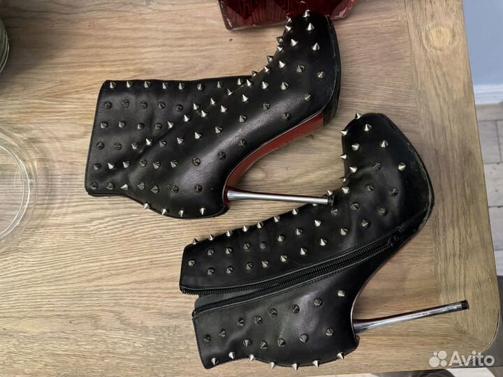 Ботильоны christian louboutin оригинал