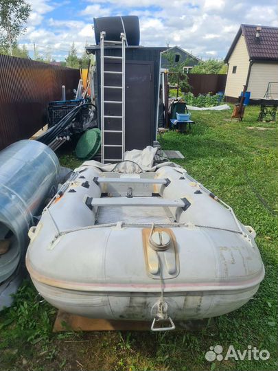 Надувная лодка пвх badger sl 390