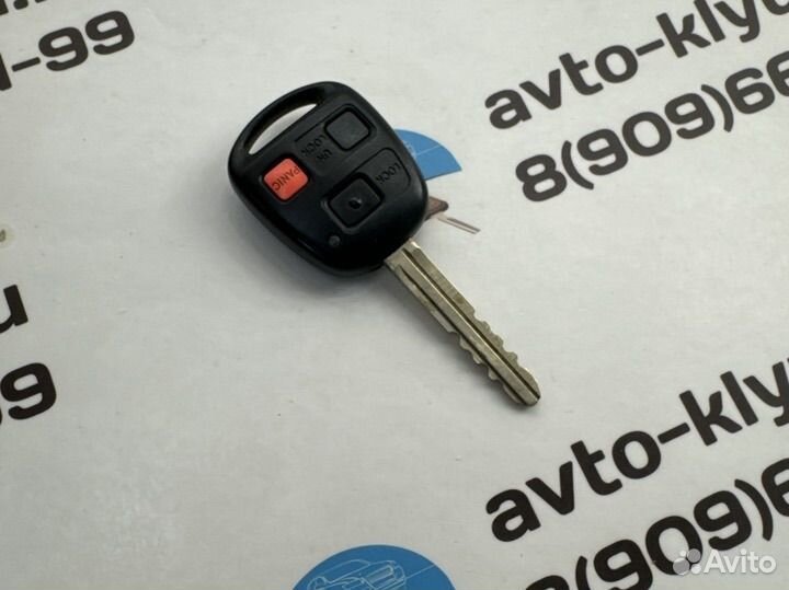 Оригинальный ключ Toyota / Тойота 1512v 315Mhz