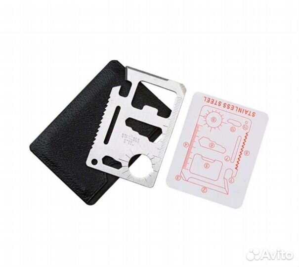 Мультитул Швейцарский карточка