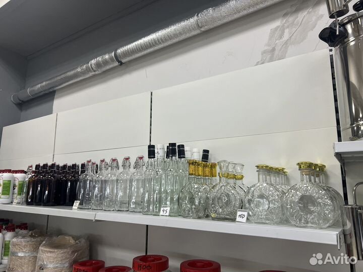 Бутылки, термоколпачки, этикетки