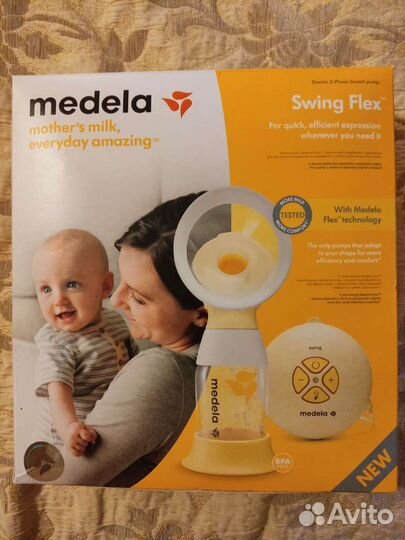 Молокоотсос medela электрический