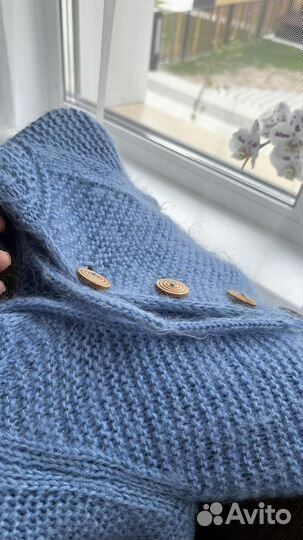 Кофта зайка вязаная детская