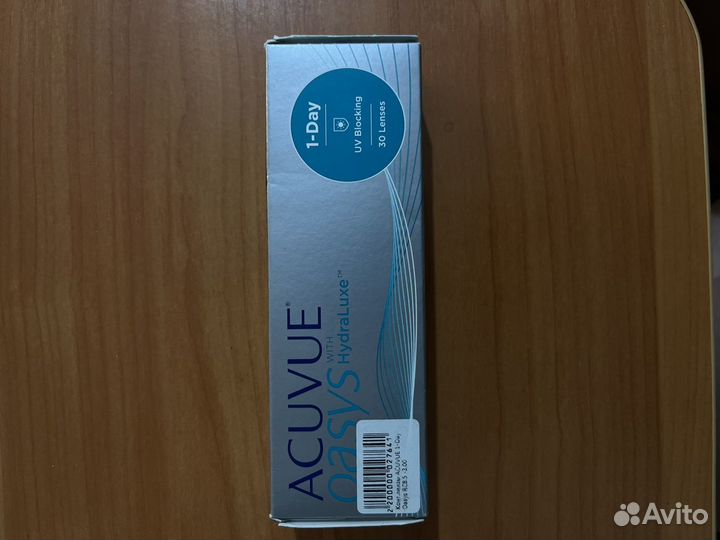 Линзы контактные acuvue oasys однодневные