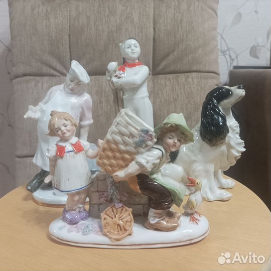 Фарфоровые статуэтки