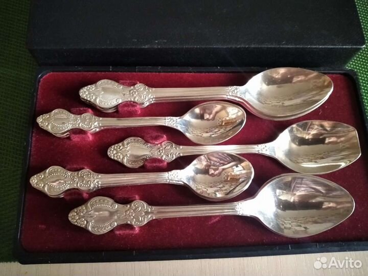 Набор мельхиоровых ложек СССР