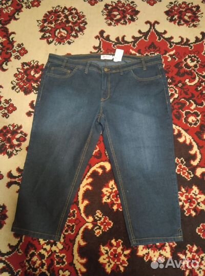 Капри джинсовые