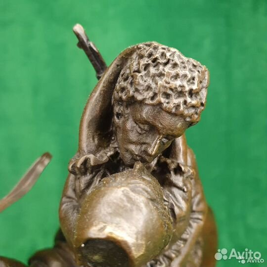 Бронзовая скульптура Прощание казака с казачкой