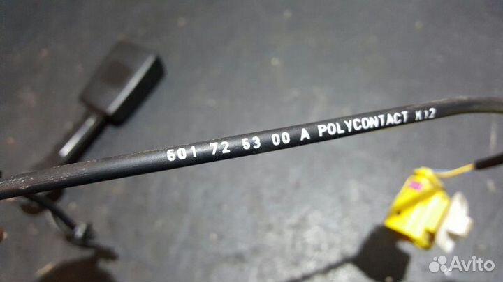 Замок ремня безопасности передний левый Porsche