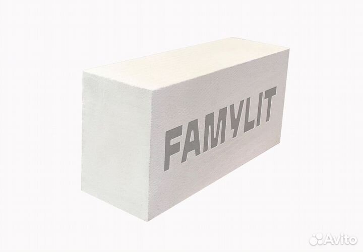 Блок из ячеистого бетона газобетон Famylit D500