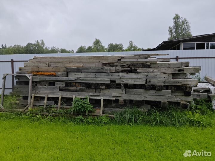 Доски и брусы бу