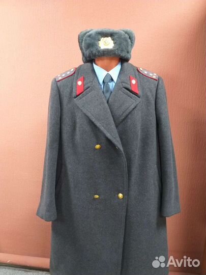 Шинель милиции СССР женская