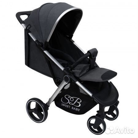 Прогулочная коляска Sweet Baby Suburban Light gray