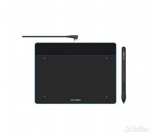 Графический планшет XP-Pen Deco Fun S, синий