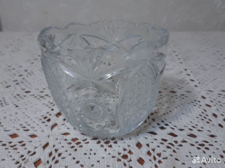 Ваза хрустальная