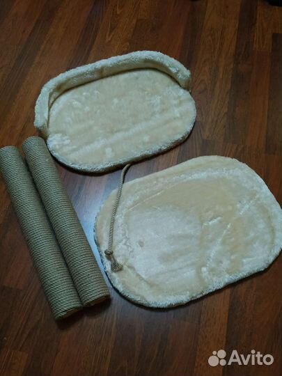 Когтеточка с лежанкой