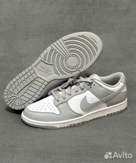 Nike Dunk Low Grey Fog Оригинал