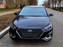 Hyundai Solaris 1.6 AT, 2018, 114 000 км, с пробегом, цена 1 420 000 руб.