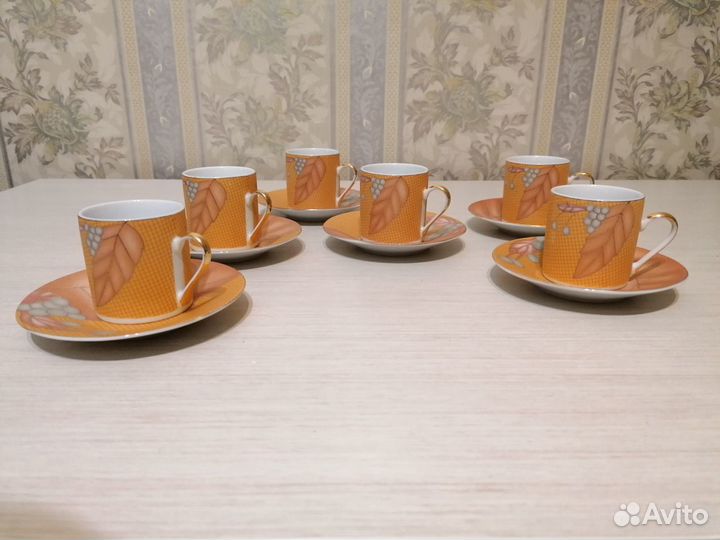 Кофейный сервиз (Японский фарфор Yamasen)