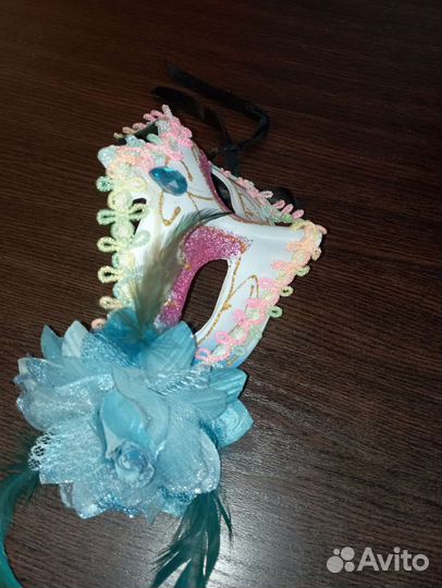 Маска маскарадная хэллоуин женская