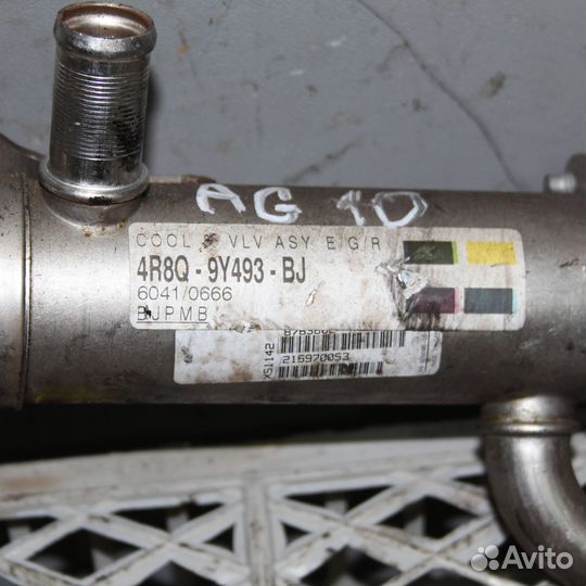 Клапан егр/EGR с теплообменником правый jaguar S