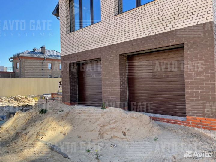 Гаражные ворота секционные