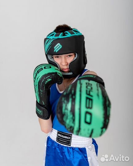 Шлем BoyBo Stain зеленый (L)