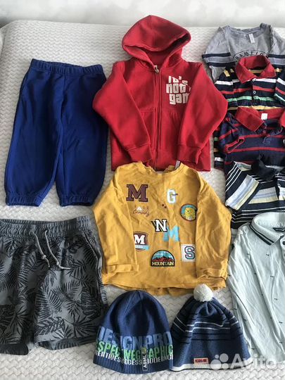 Вещи пакетом на мальчика 98 104