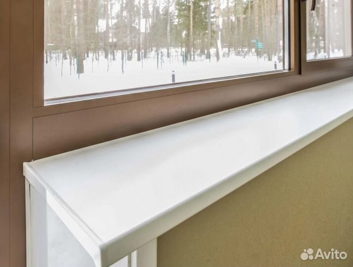 Подоконник пластиковый